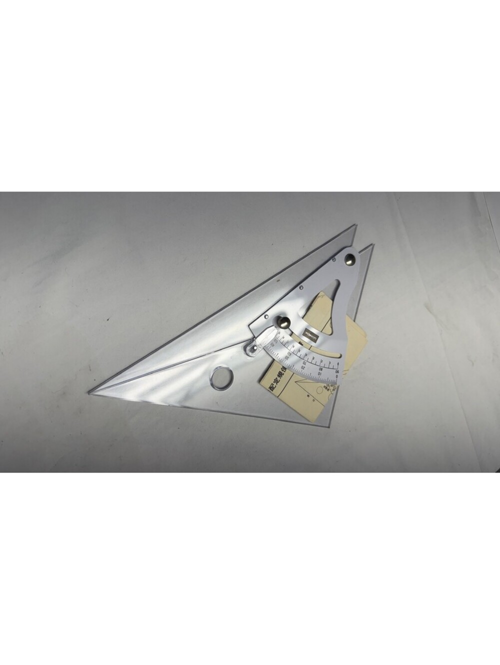 Uchida Adjustable Drafting Triangle Tool w/ Manual - Storage Location: F-3